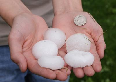 Hail Season Has Begun